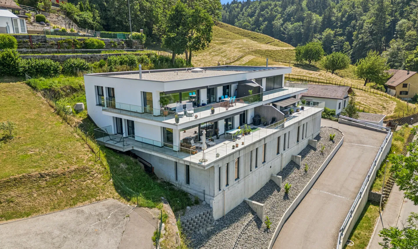 Stylish Terrace Apartment in Plasselb - Photo 2 of 11