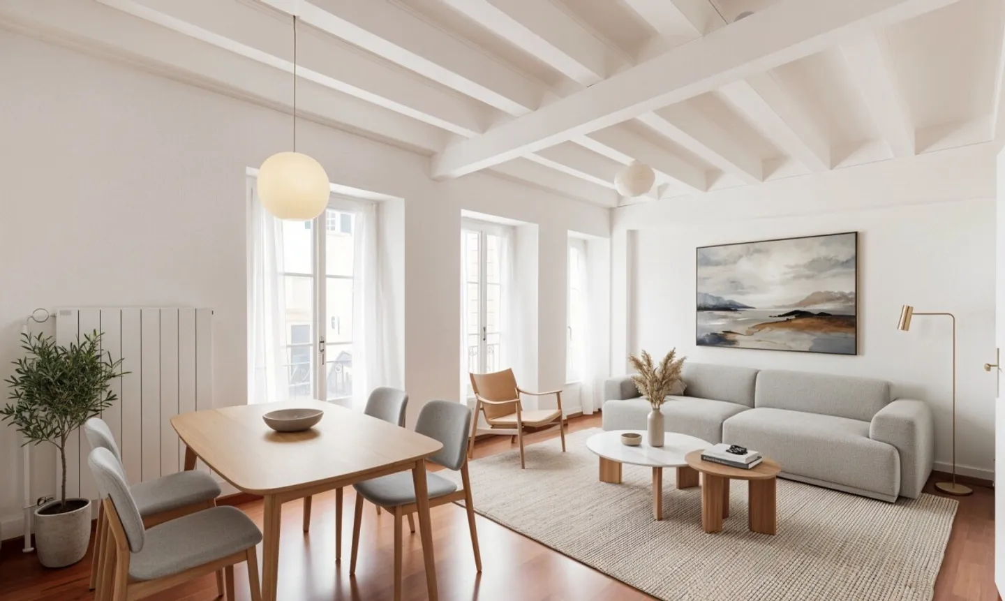 Triplex de 4.5p + Studio loué : Idéal à Aubonne - Foto 9 von 11