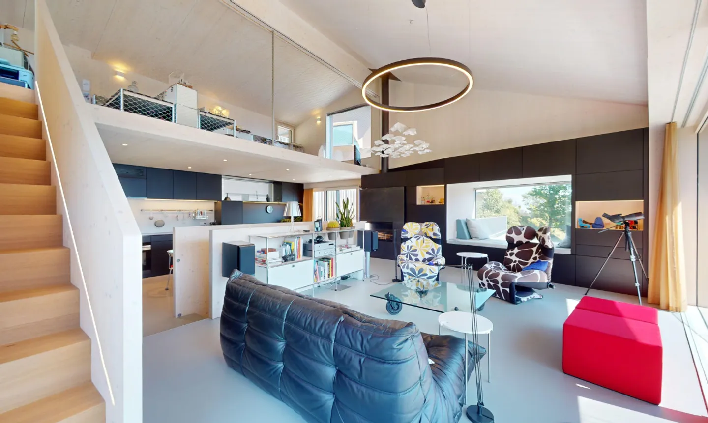 Architektenvilla - Zeitgenössische Eleganz mit atemberaubendem Blick - Foto 3 von 13