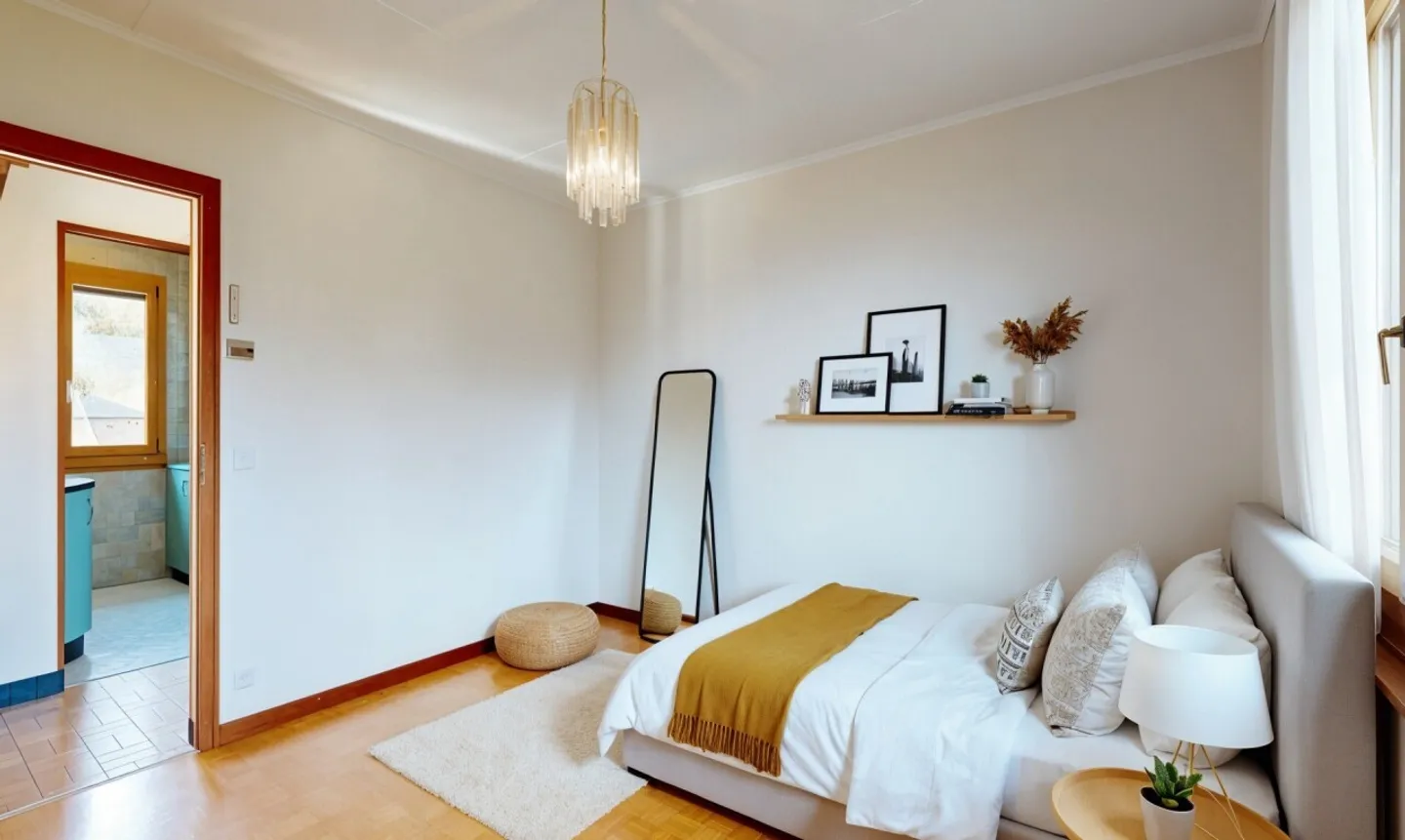 Une opportunité rare : chalet spacieux à fort potentiel à Genolier - Foto 4 di 11