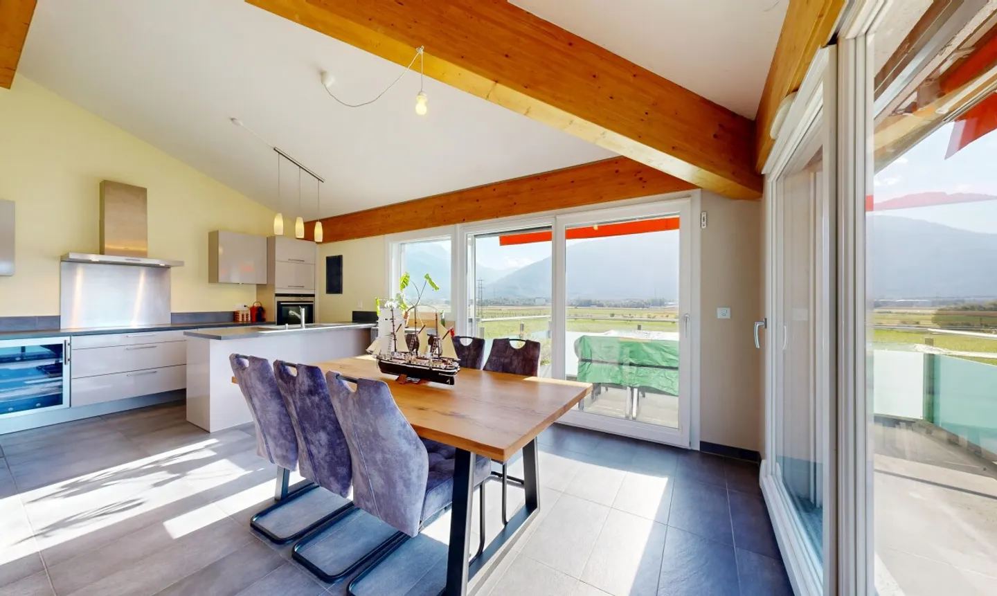 Penthouse avec Vue sur les Montagnes - Photo 2 sur 11