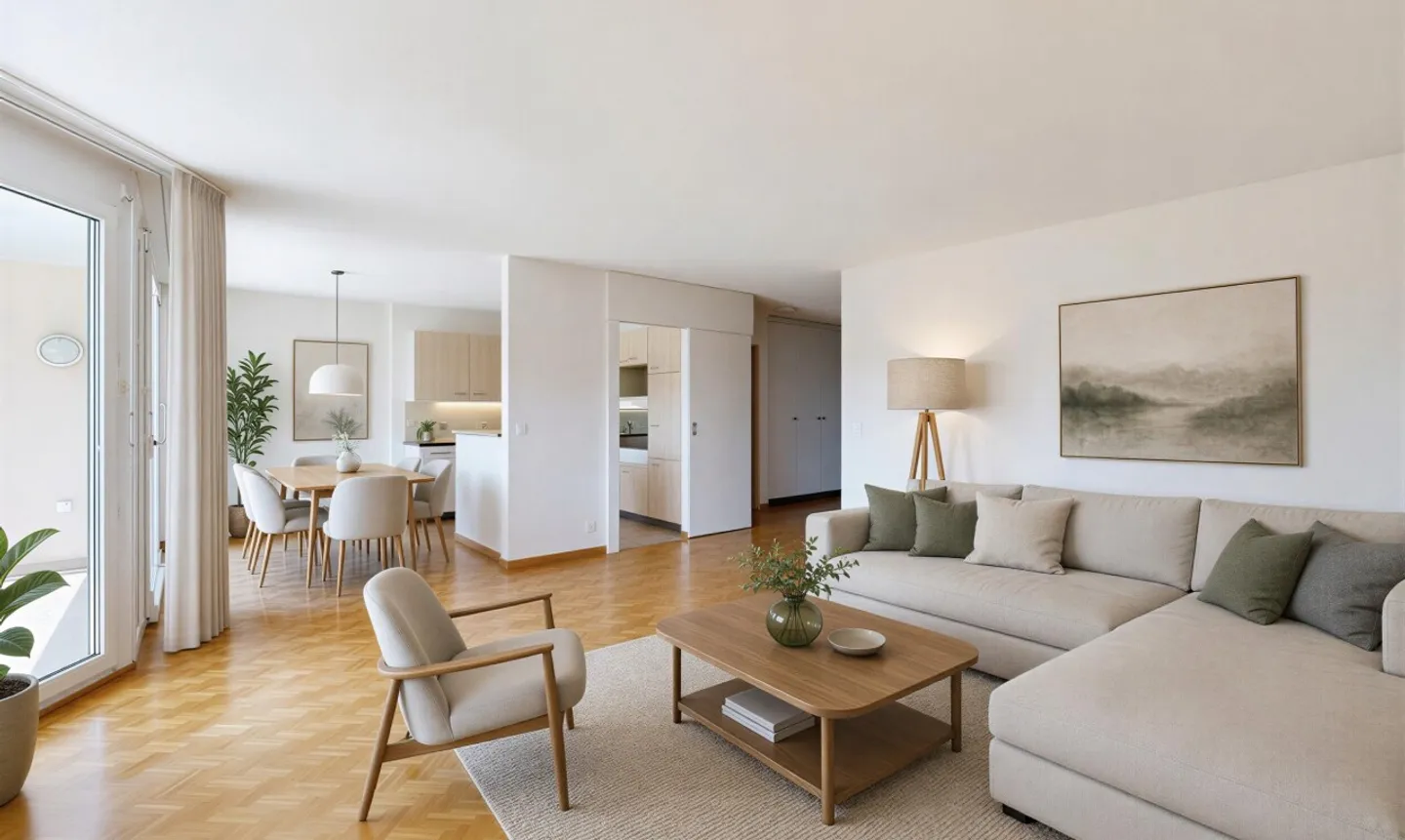 Appartement lumineux avec potentiel - Photo 4 sur 11