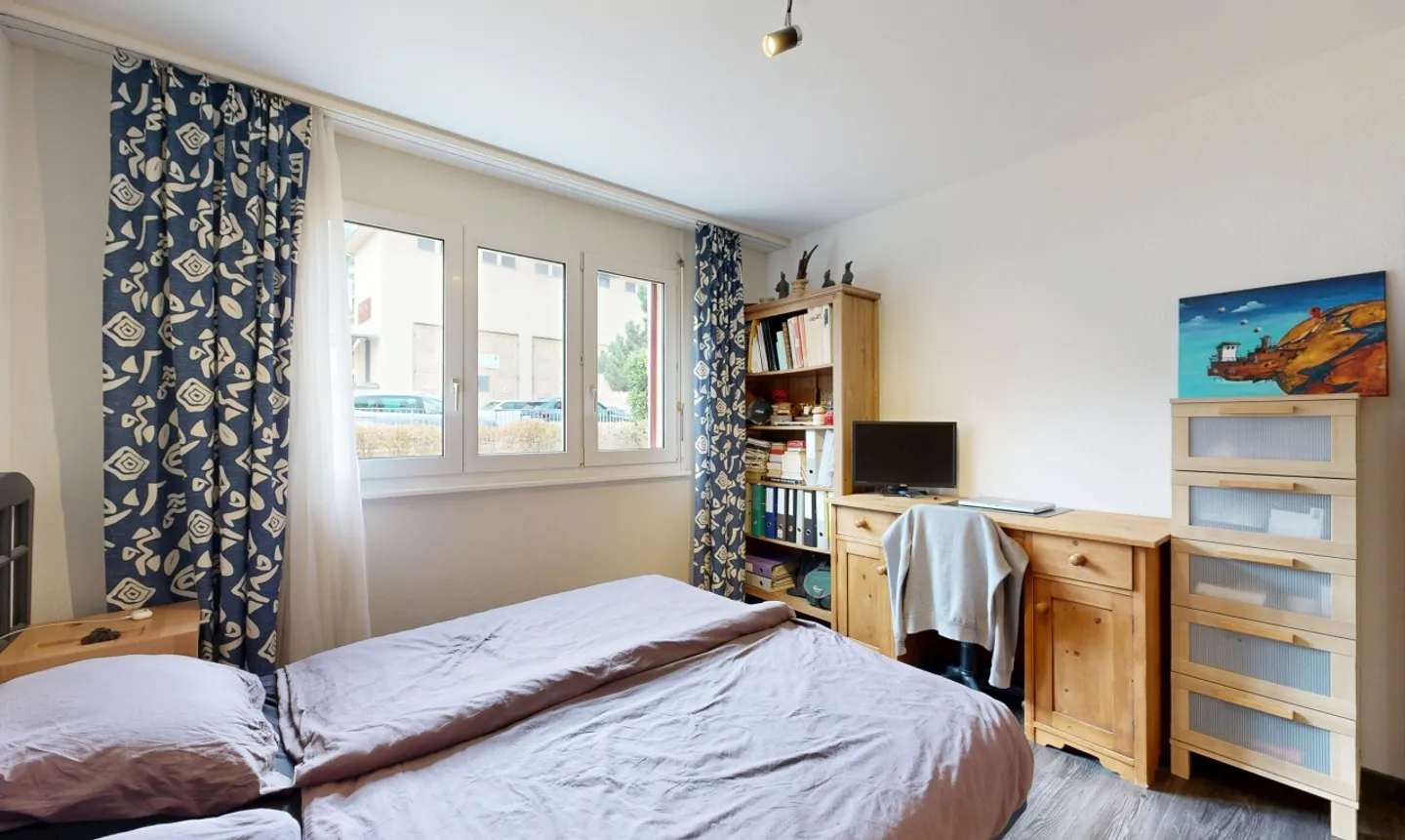 Helle 5,5-Zimmer-Wohnung mit Seeblick und Ruhe in Neuenburg - Foto 10 von 13