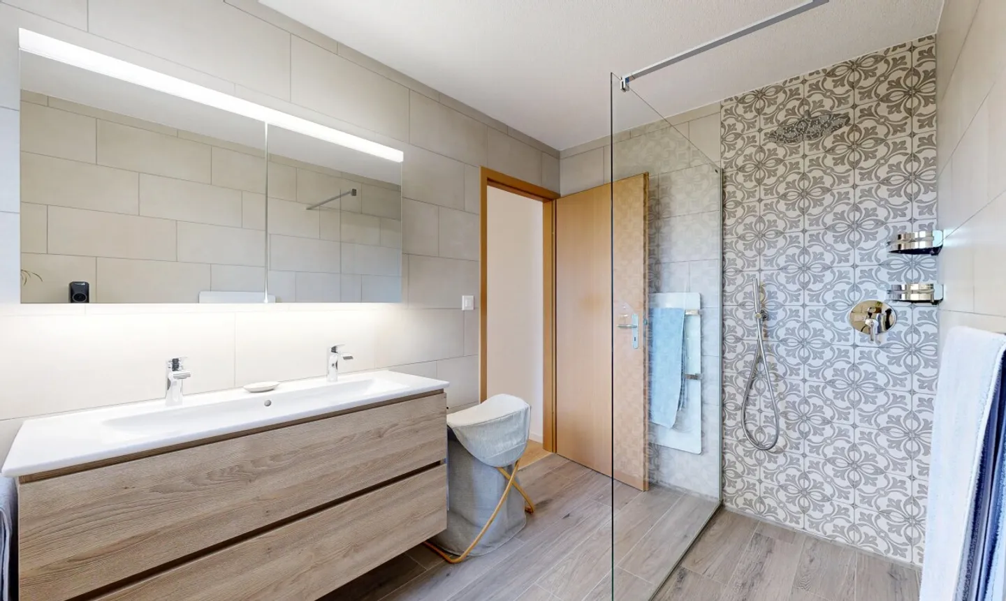 Corcelles: Superbo appartamento di 112 m² in un contesto verde - Foto 10 di 11