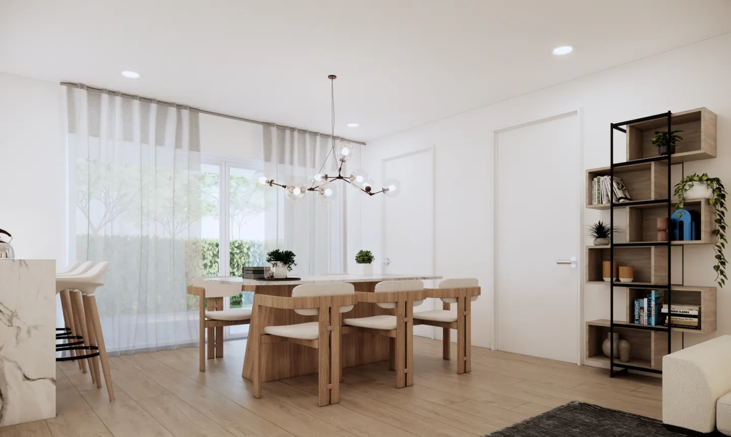 Helle 4,5-Zimmer-Neubauwohnung im Erdgeschoss - Foto 4 von 11