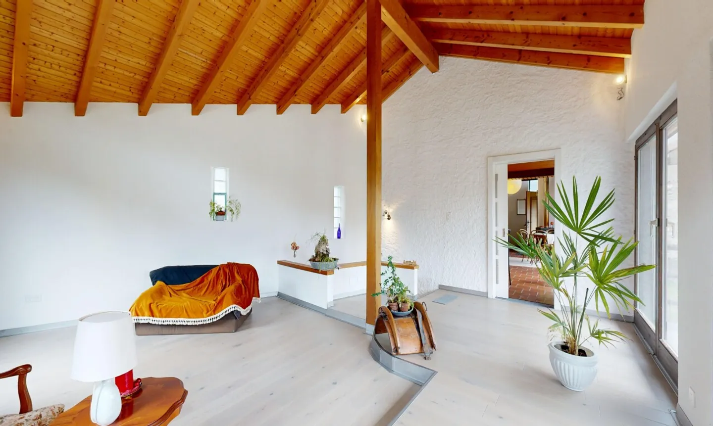 Ungewöhnliches Haus mit unabhängigem Atelier und großem Potenzial in Savièse - Foto 5 von 13