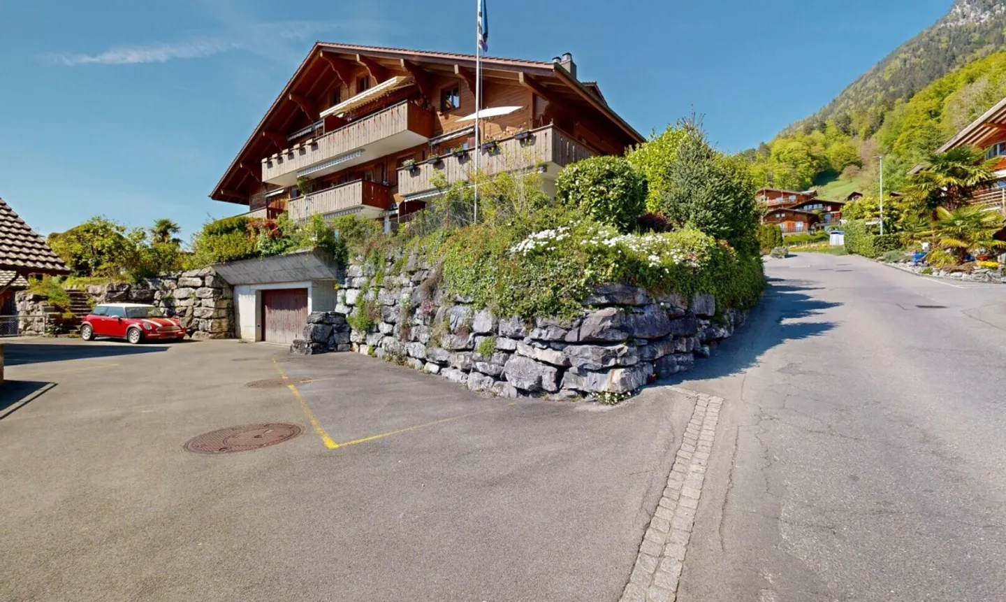 Seesicht, Ruhe und Sonne Ihre 2.5-Zimmerwohnung in Merligen - Foto 2 von 11