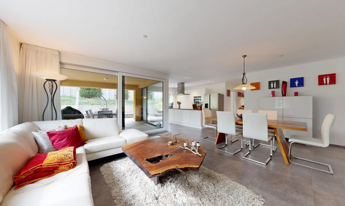 Moderne 3.5 Zimmerwohnung mit grosszügigem Gartenbereich in Menziken - Foto 1 di 11