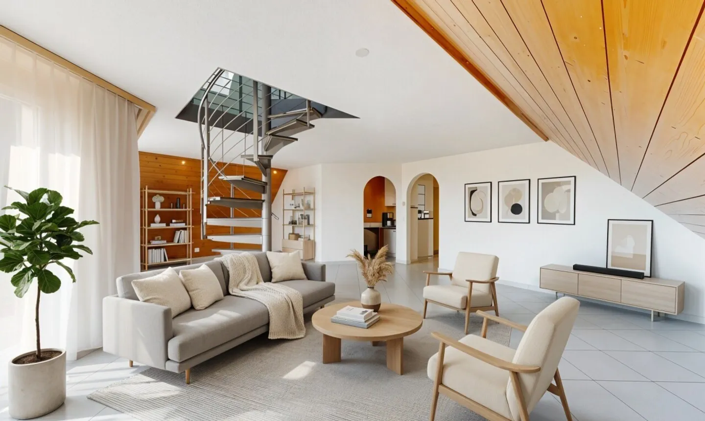 Charming Loft with Gallery and Views - Photo 2 of 11