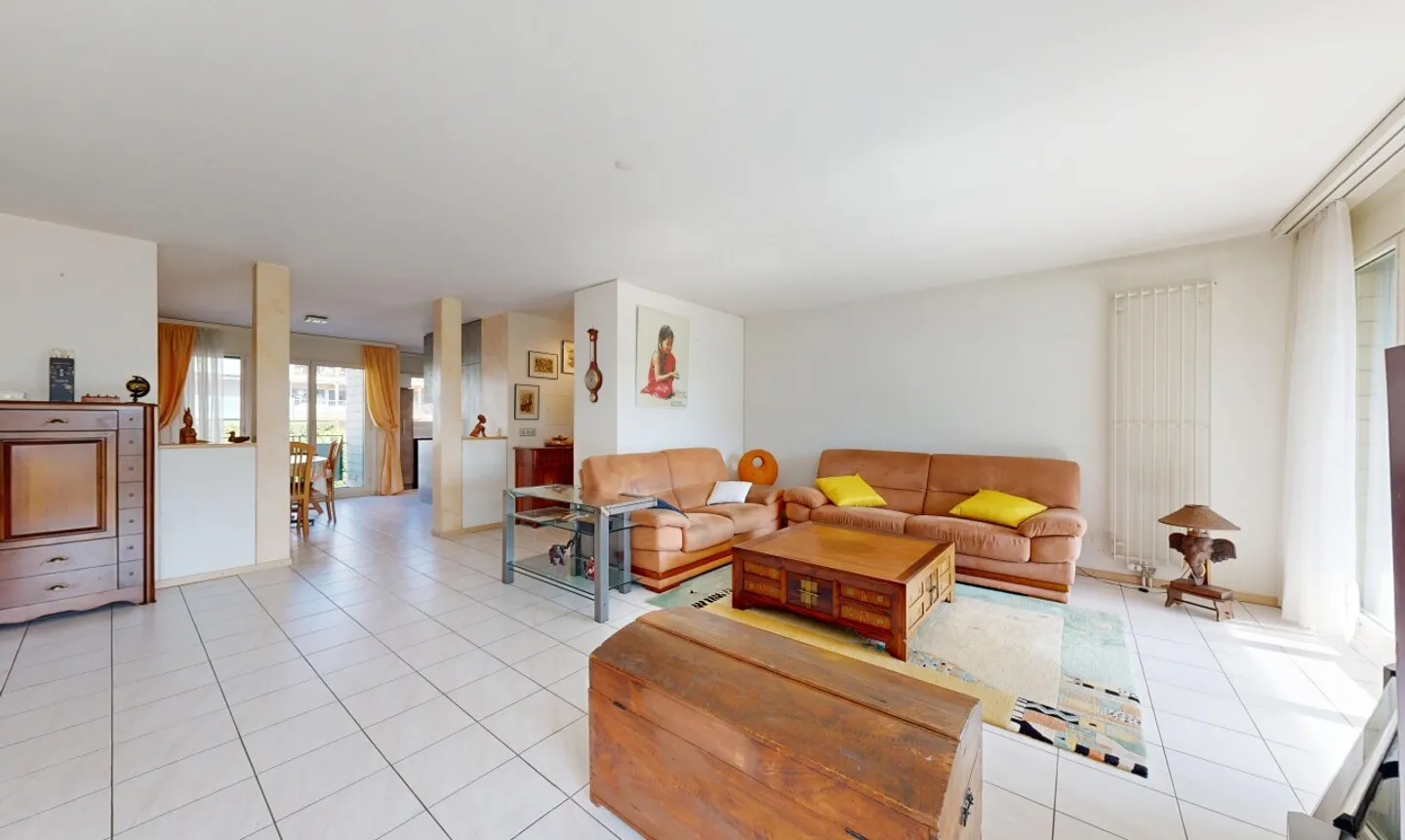 Große helle Wohnung, absolute Ruhe, zwischen See und Autobahn - Foto 4 von 11