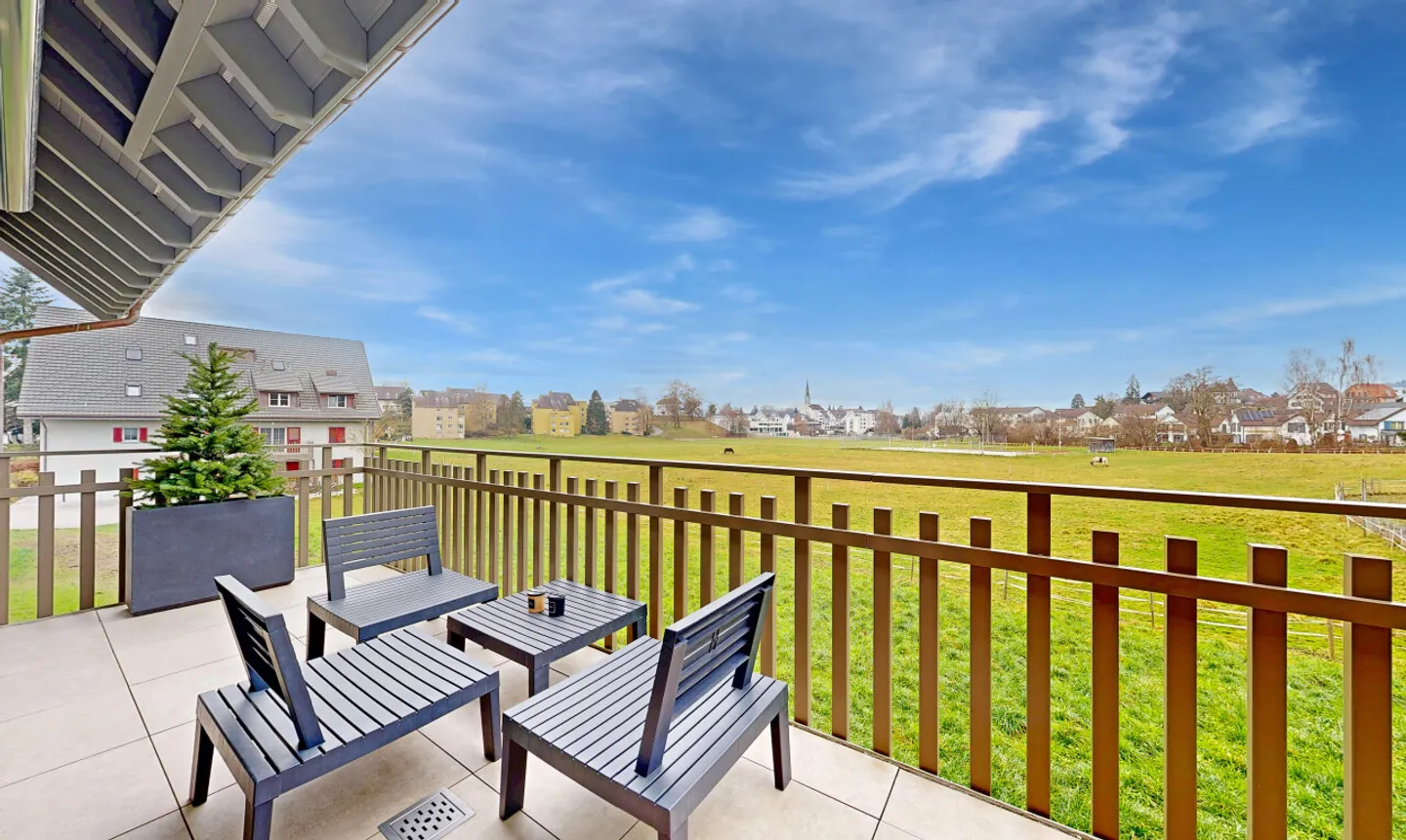 Appartamento attraente di 2,5 stanze con vista sul verde - Foto 4 di 10