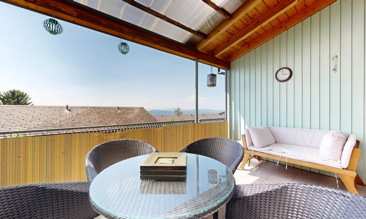 Casa a schiera 5.5 stanze con eccellente configurazione abitativa e vista panoramica - Foto 1 di 11