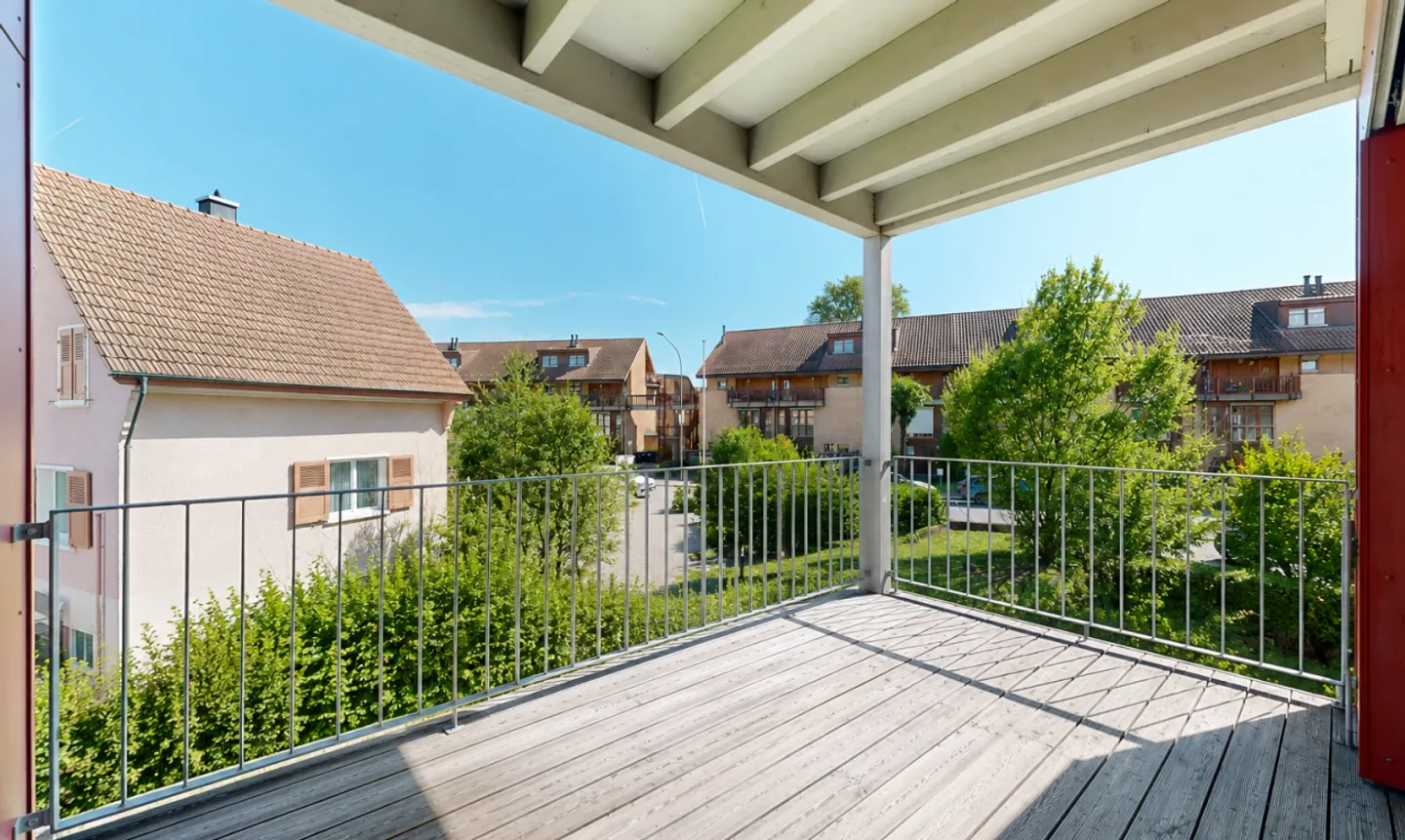 Appartement élégant de 3,5 pièces avec balcon dans un développement MINERGIE - Photo 8 sur 11