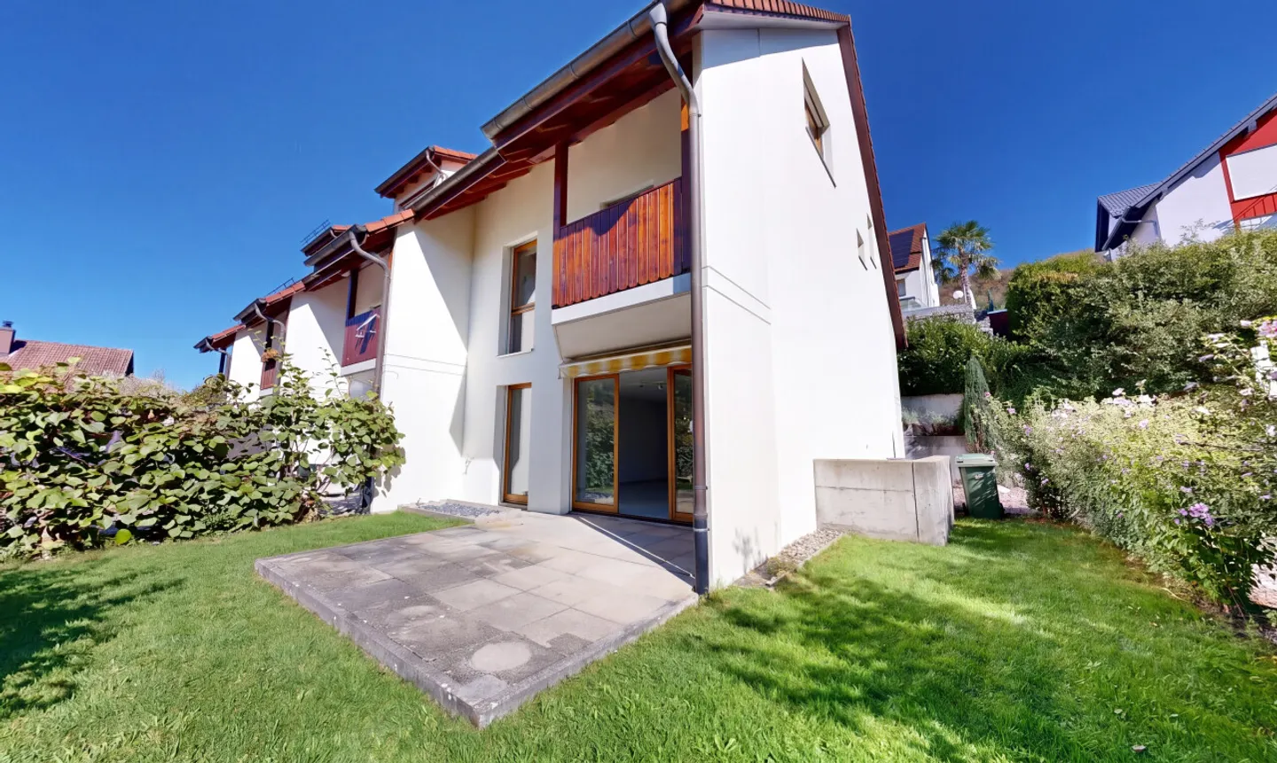 Spacious Corner Townhouse with Garden and Expansion Potential in Zuzgen - Photo 2 of 11