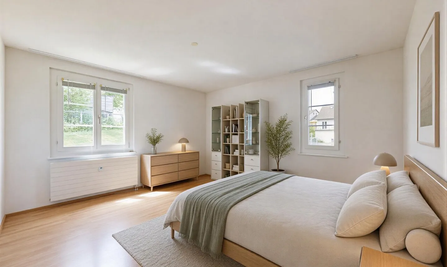 Grosszügige Wohnung mit sonniger Terrasse - Foto 7 von 11