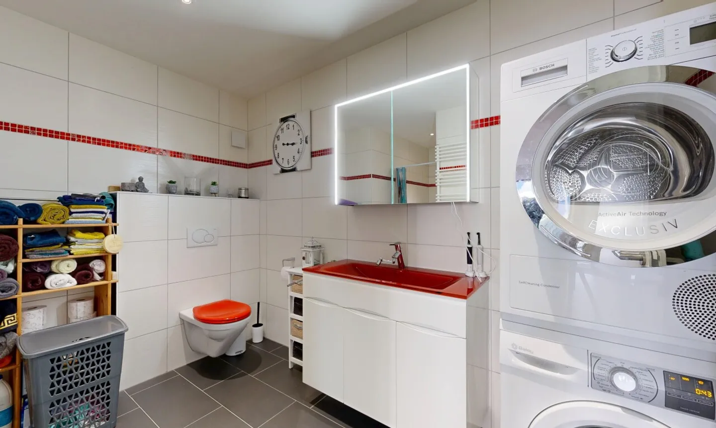 Wunderschöne 3,5-Zimmer-Wohnung im Zentrum von Gletterens - Foto 8 von 11