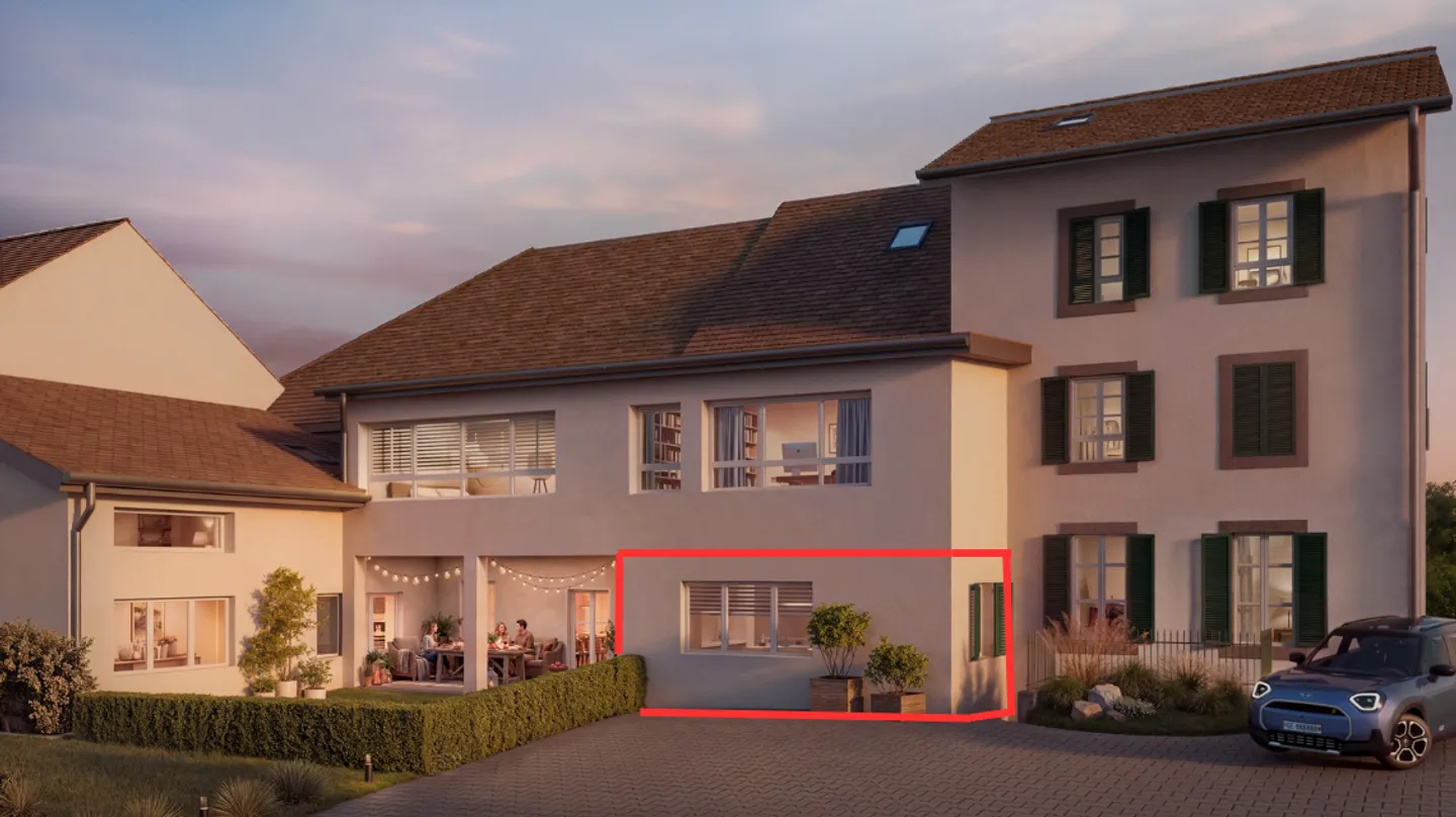 2.5-room garden-level apartment with private outdoor space - Photo 1 of 11