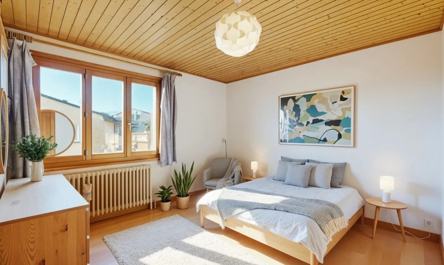 Villa indipendente con vista libera sulle Alpi e sul lago - Foto 10 di 11