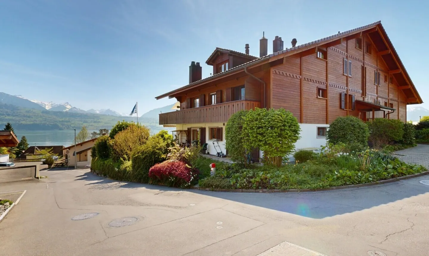 Seesicht, Ruhe und Sonne Ihre 2.5-Zimmerwohnung in Merligen - Foto 10 von 11