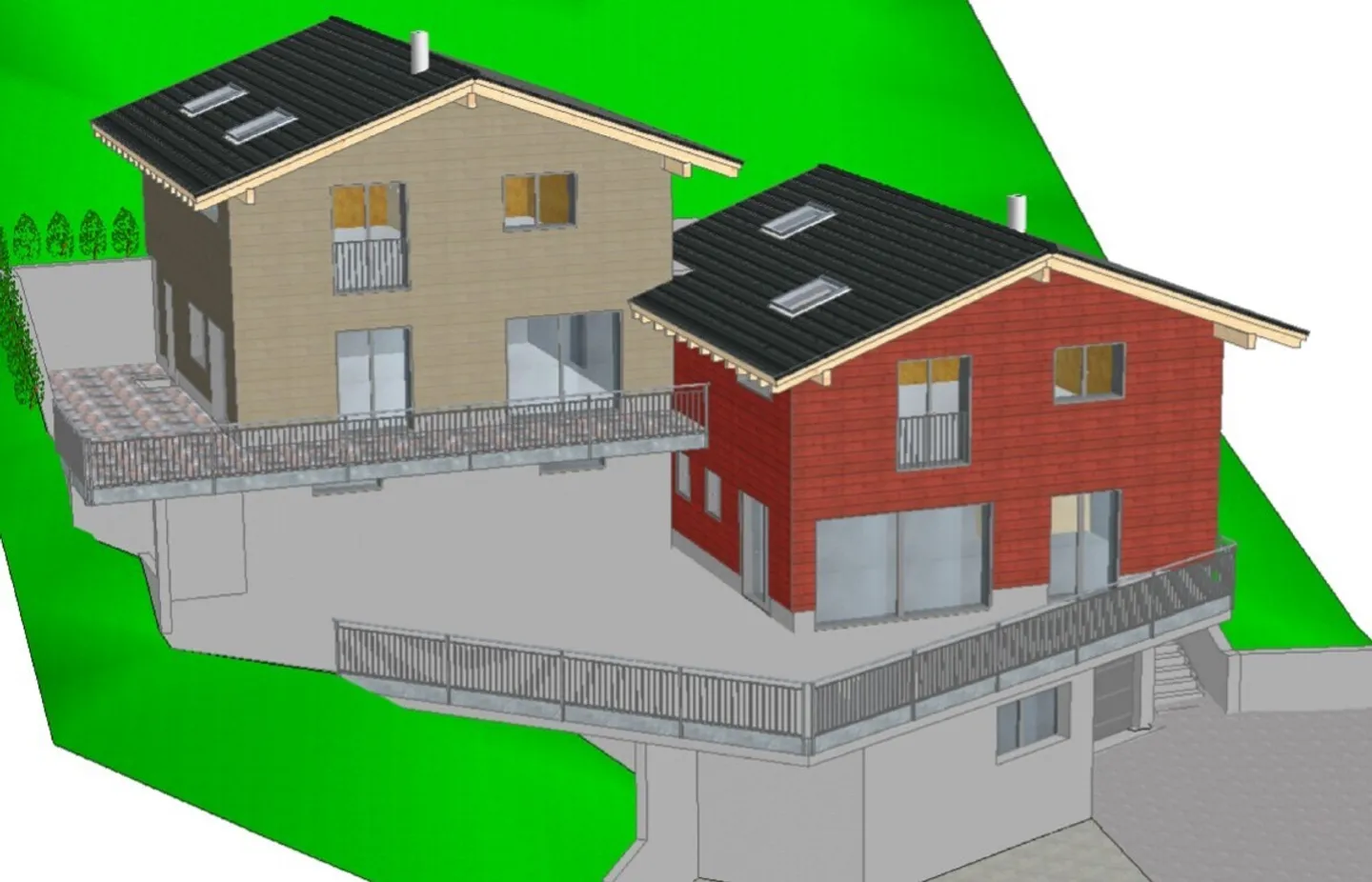 Chalet mit Atemberaubendem Bergblick - Foto 2 von 11