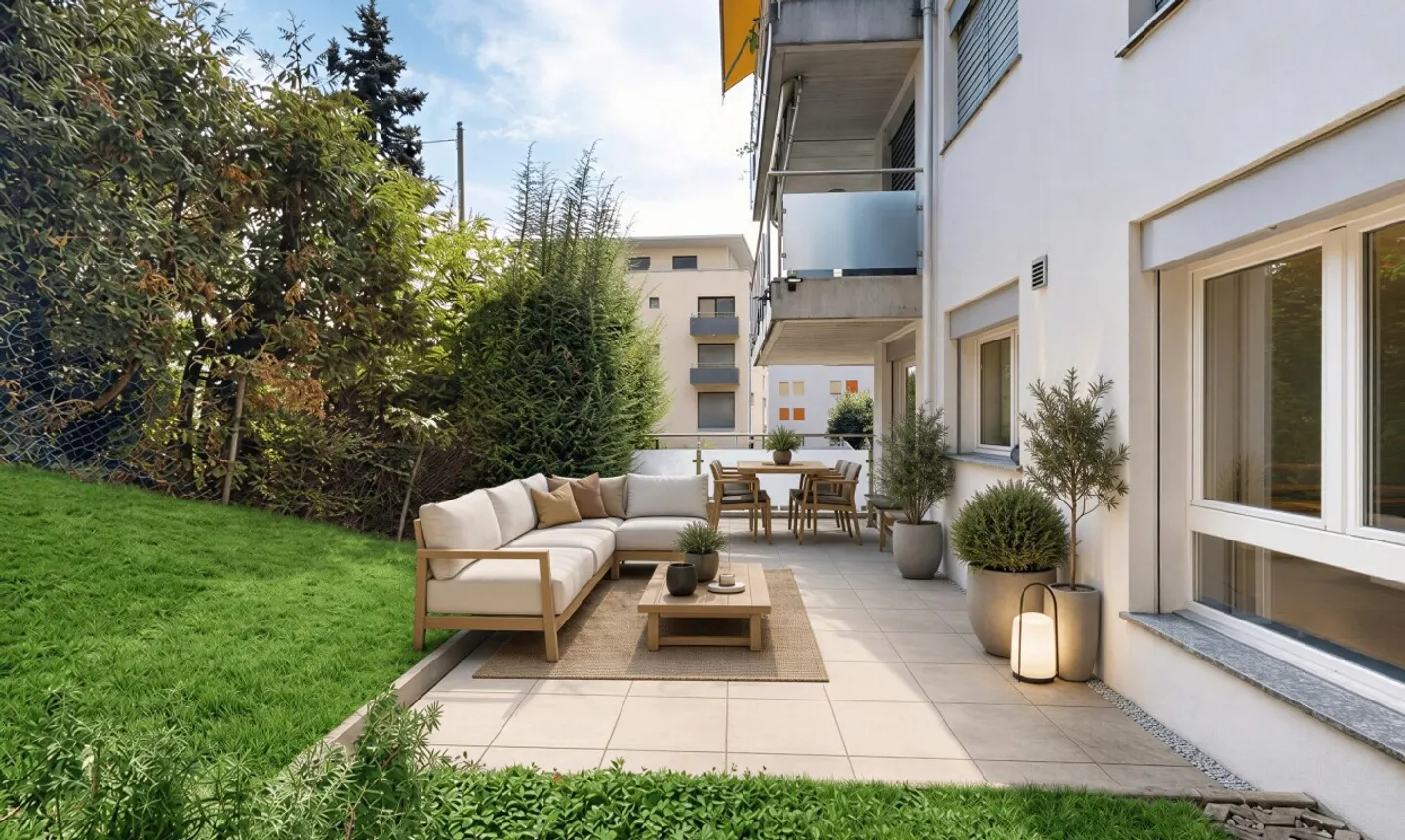 Grand appartement de 4,5 pces avec terrasse à Lausanne - Photo 9 sur 13