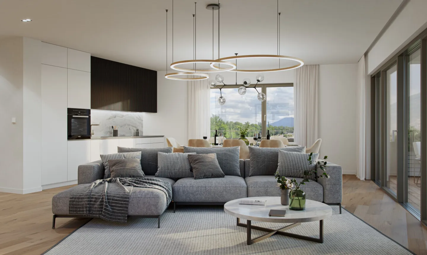 Appartamento di 4 stanze con loggia spaziosa e luminosa - Foto 2 di 10