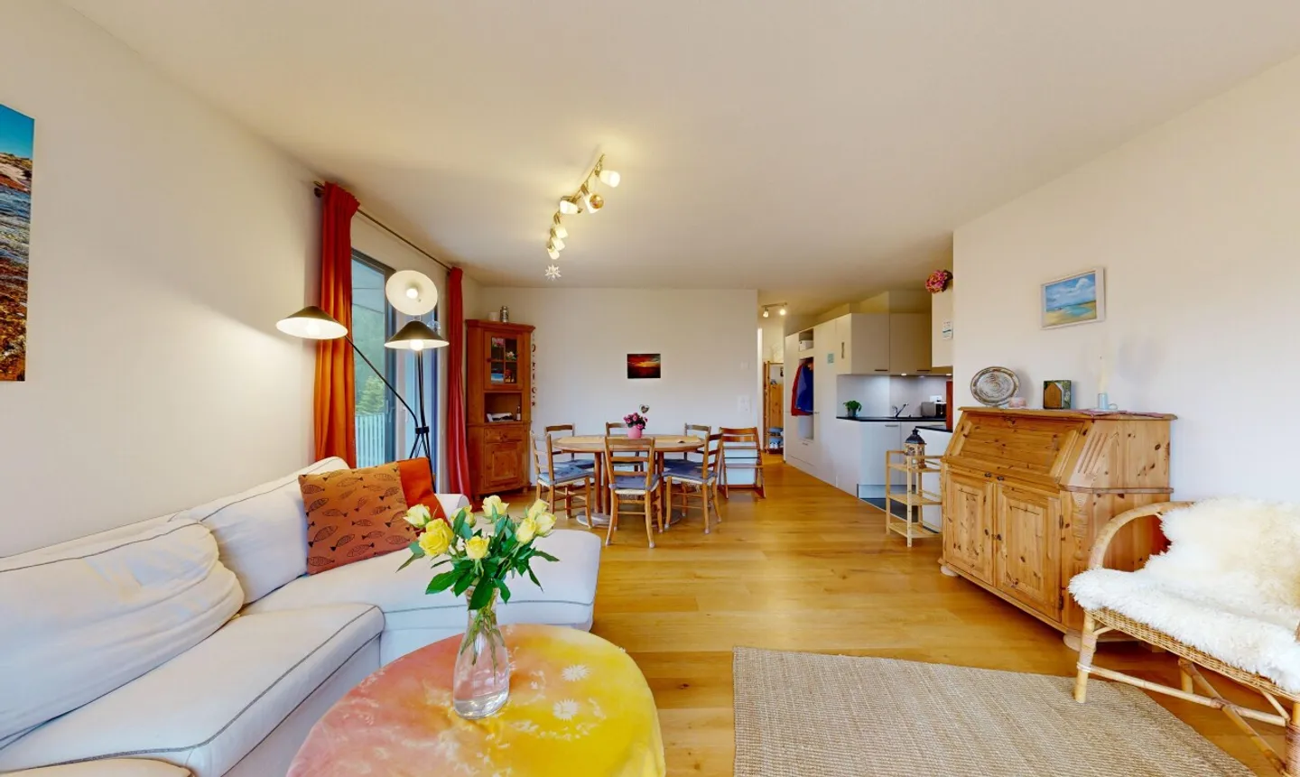 Moderne Wohnung mit Bergblick - Foto 5 von 11