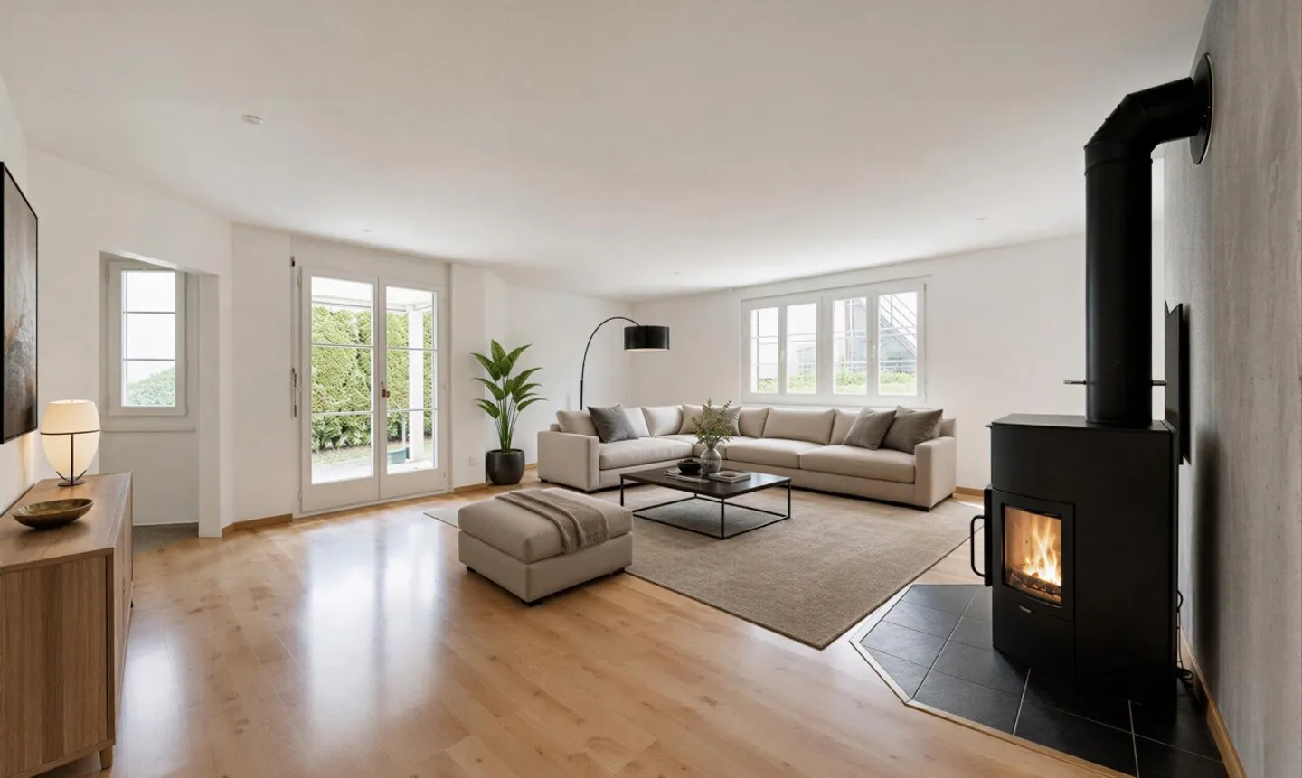 Grosszügige Wohnung mit sonniger Terrasse - Foto 1 von 11