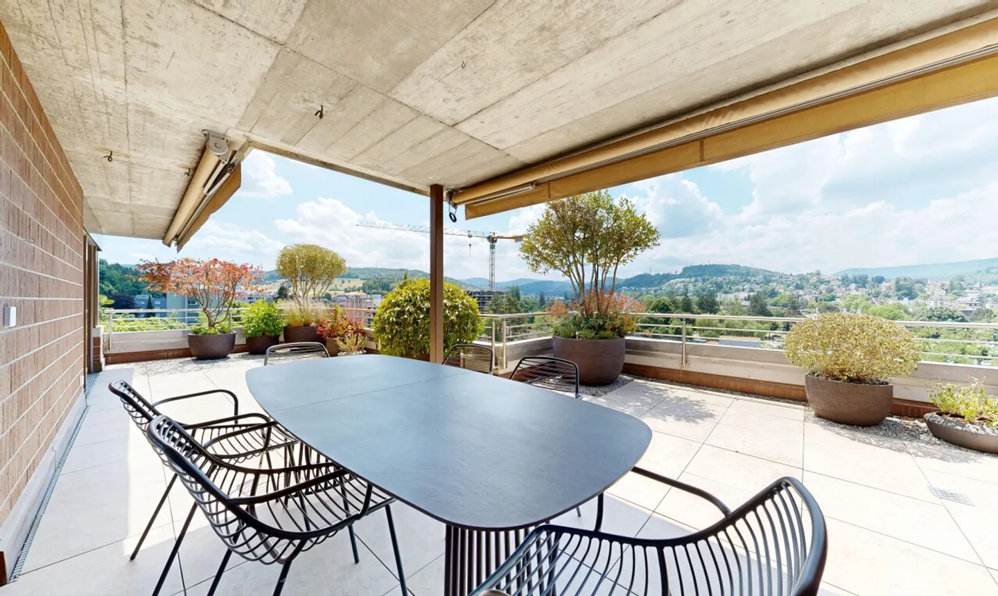 Esclusivo appartamento con terrazza di 189 m² e vista sul Giura - Foto 5 di 11