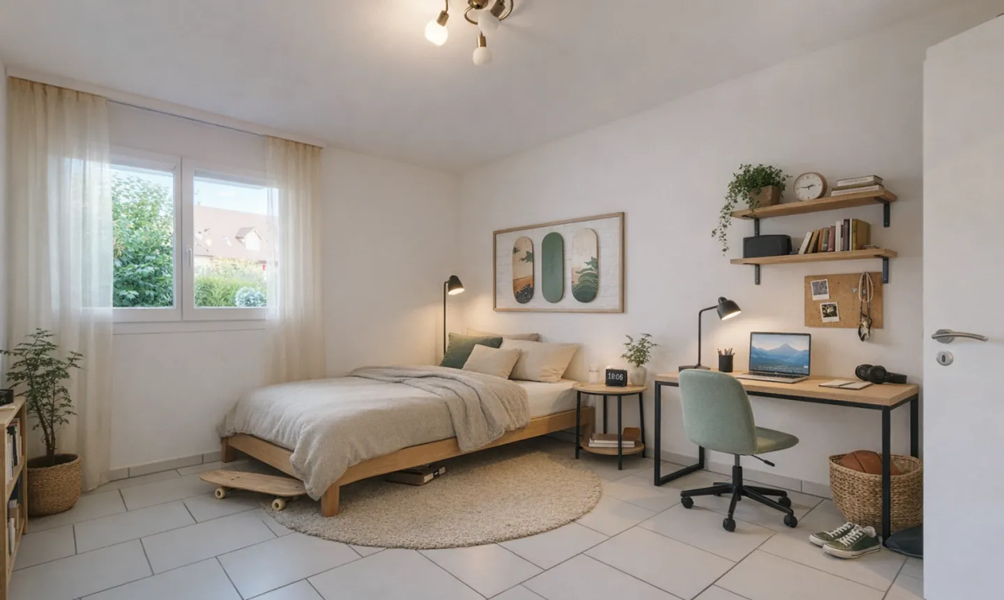 Geräumige Gartenwohnung in Zürich - Foto 7 von 12