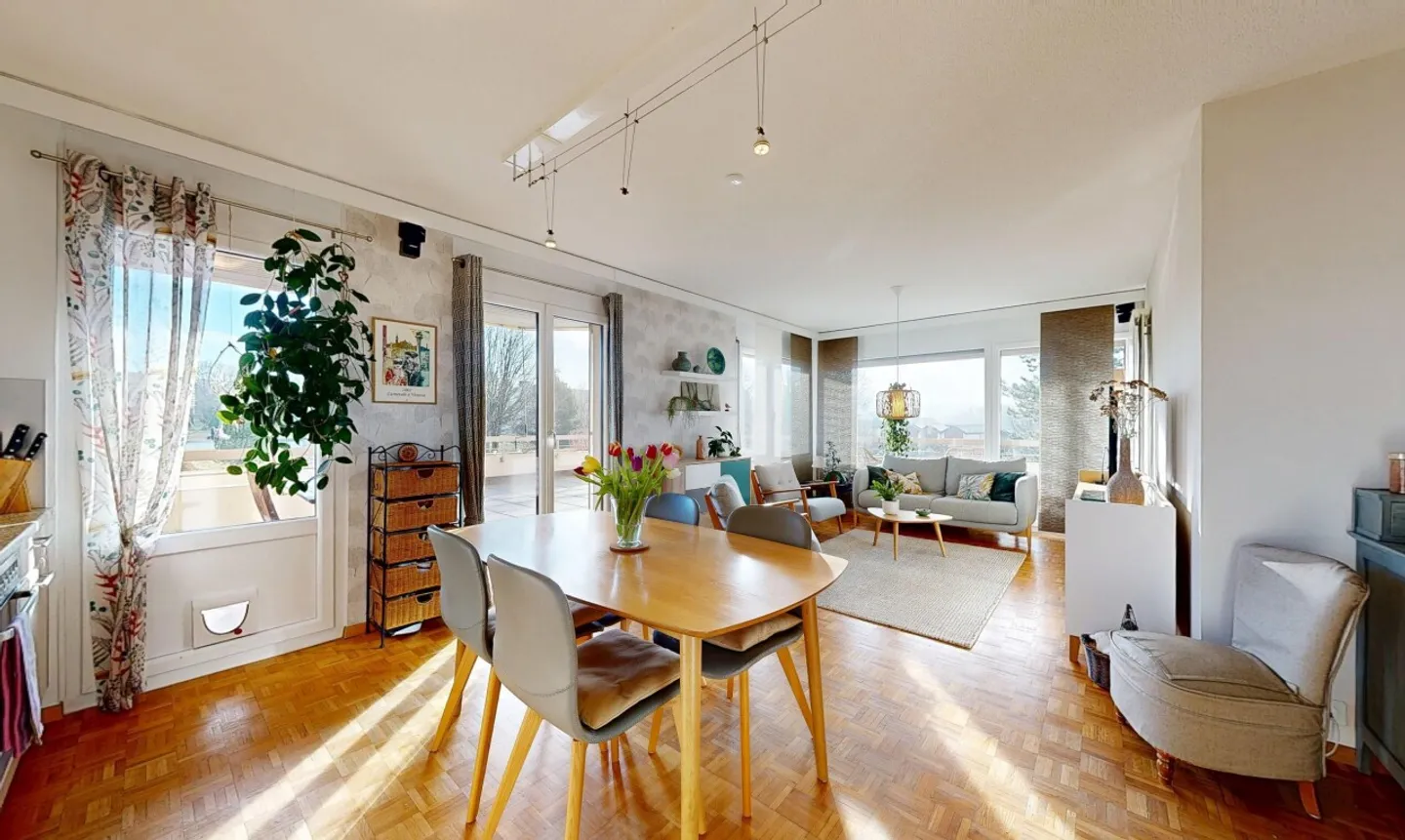 Romanel-sur-Lausanne: beautiful 4.5 room apartment with 85 m² terrace! - Photo 3 of 11