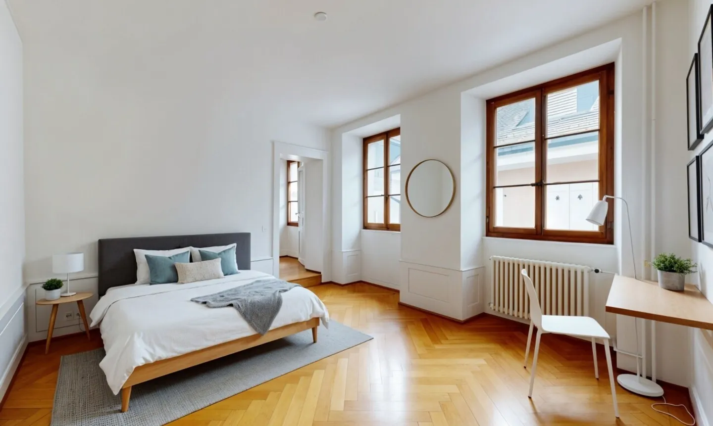 Selten in Vevey: 4,5 Charakterräume nur wenige Schritte vom Genfersee entfernt - Foto 2 von 13