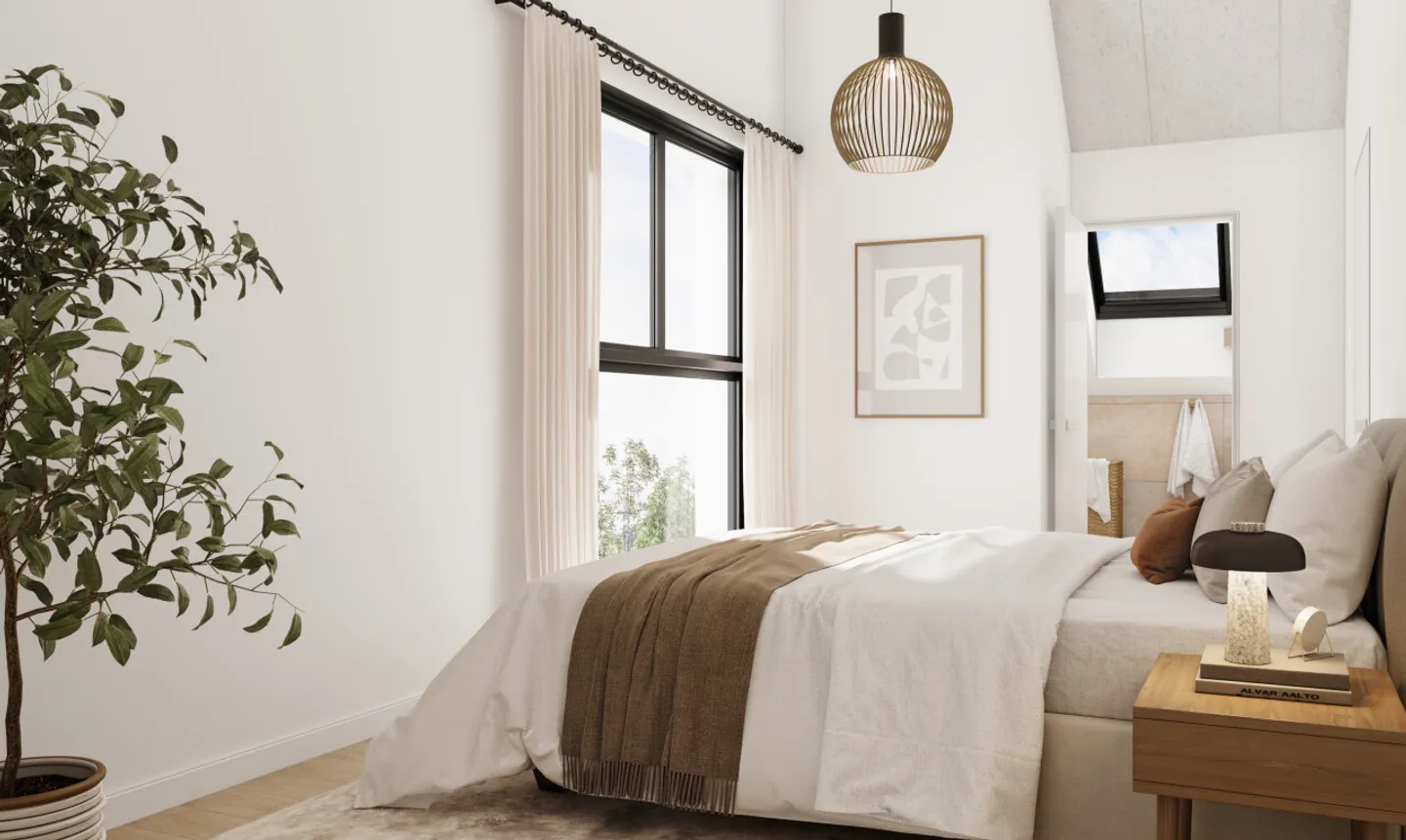 Spacieux duplex avec vue exceptionnelle sur le lac - Photo 5 of 10