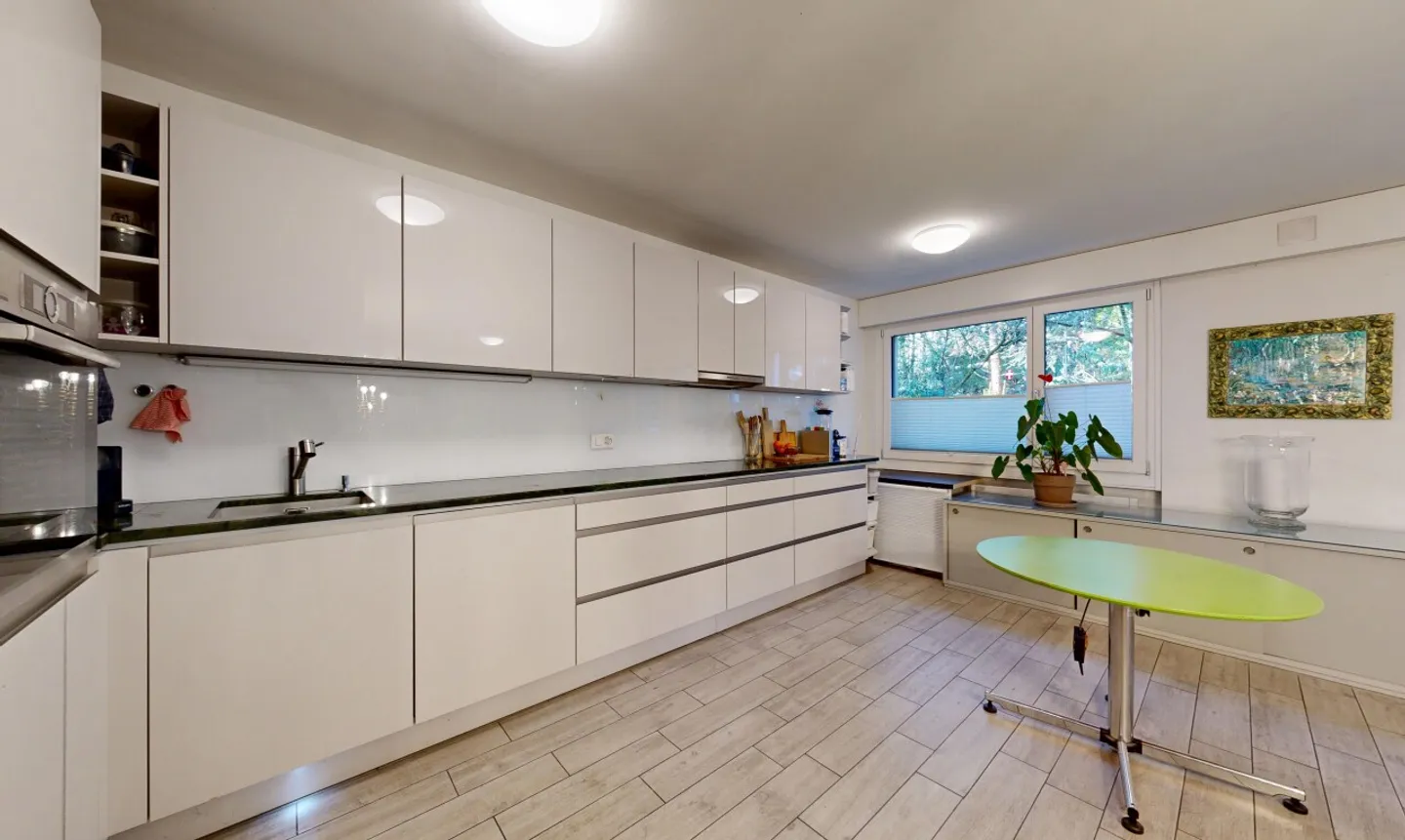 Eccezionale studio residenziale di 3,5 stanze con giardino e ufficio-laboratorio - Foto 7 di 11