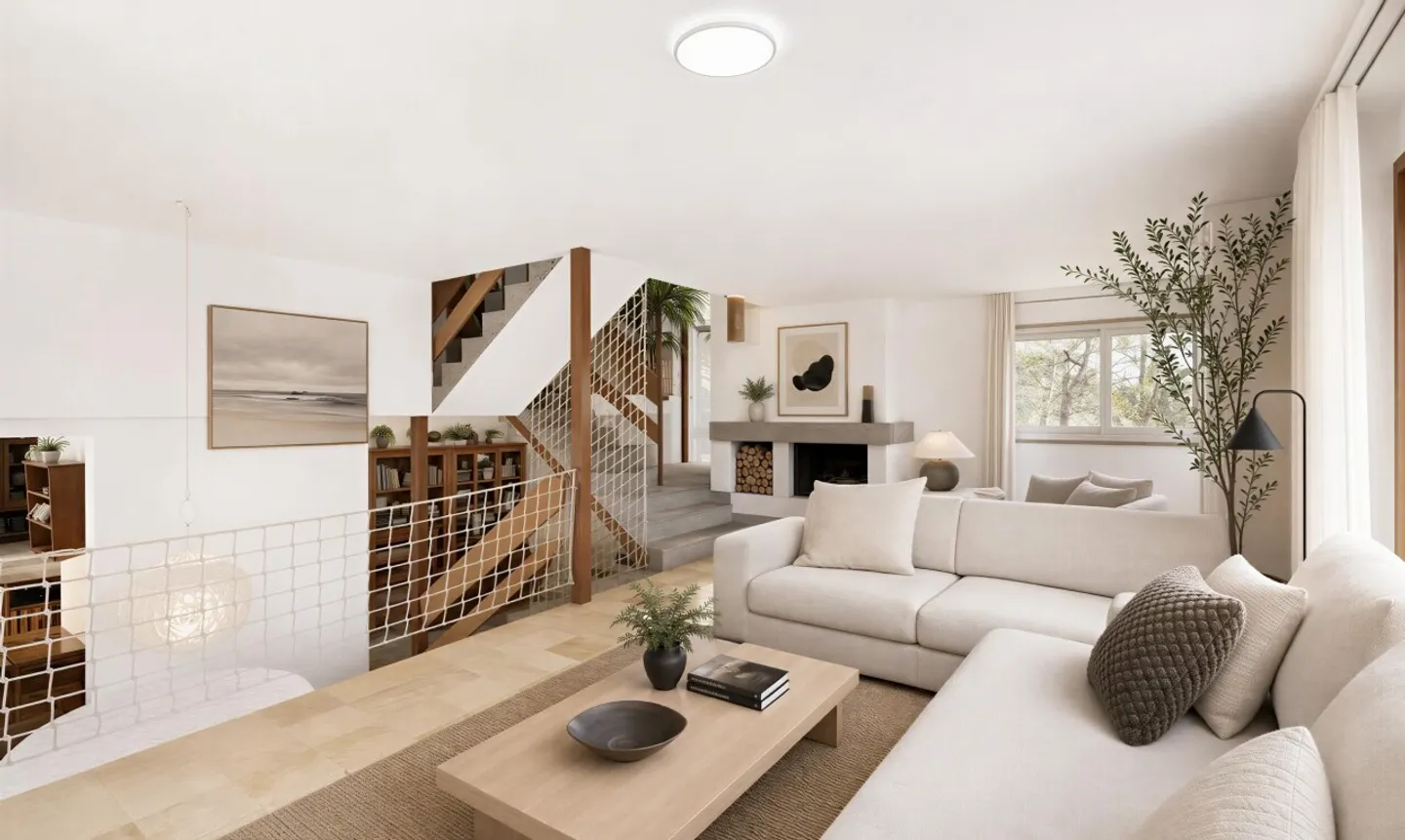 Architect-designed villa with large garden and unique potential! - Photo 7 of 11