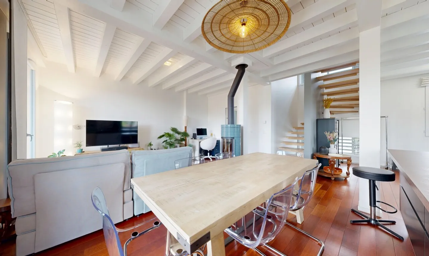 Casa a schiera luminosa con giardino in assoluto silenzio a Mont/Rolle - Foto 5 di 13