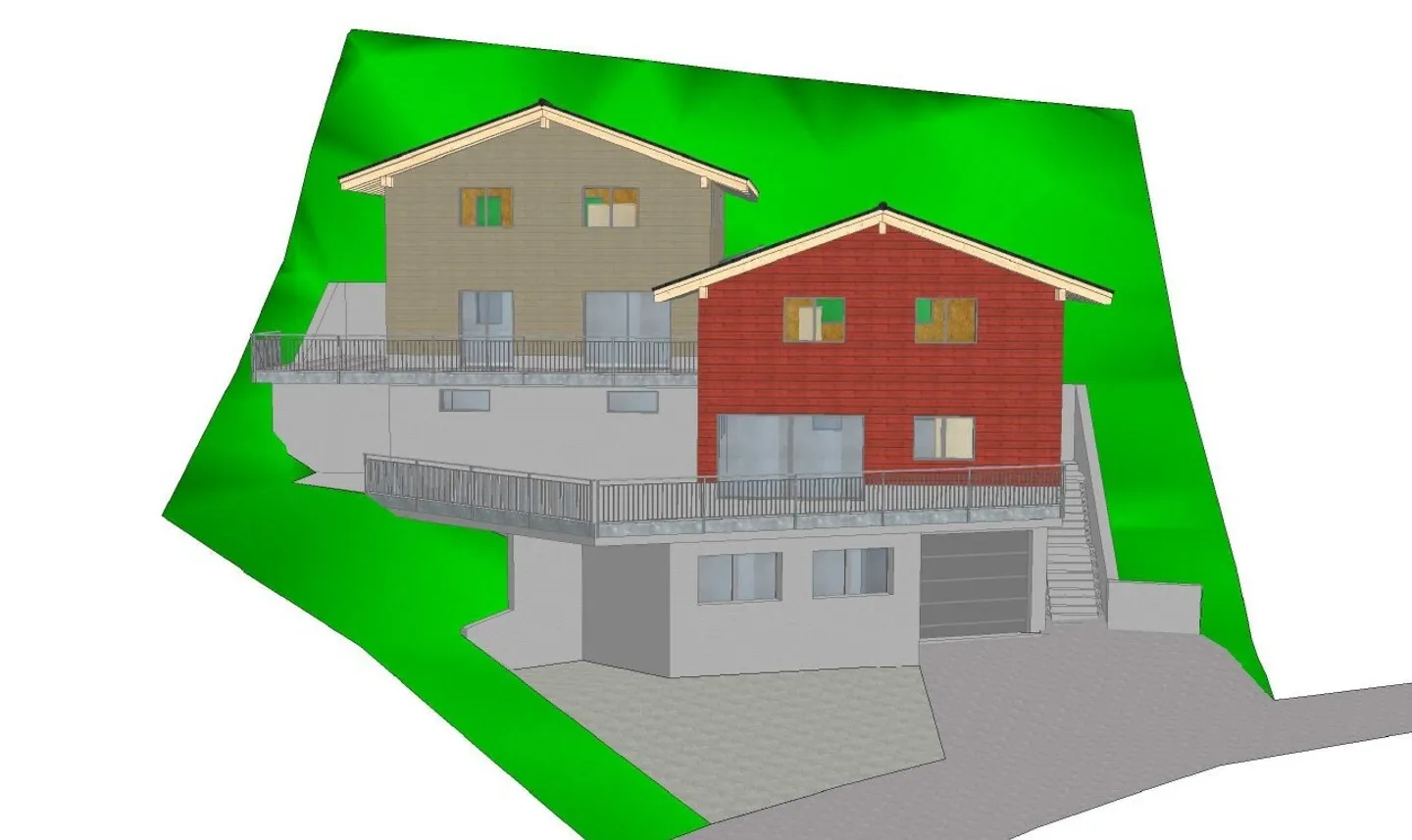 Chalet mit Atemberaubendem Bergblick - Foto 3 von 11