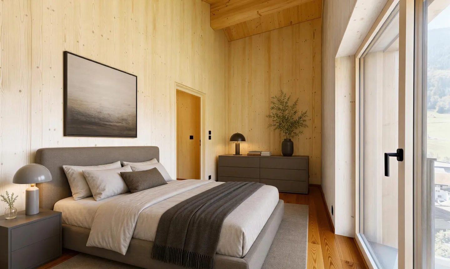 Newly built penthouse apartment with special architecture and mountain view - Photo 9 of 11