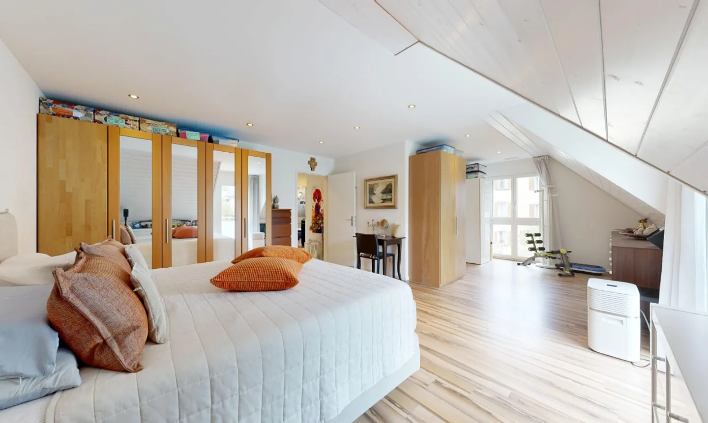 Maison de ville moderne de 5,5 pièces avec jardin à Aristau - Photo 10 sur 13