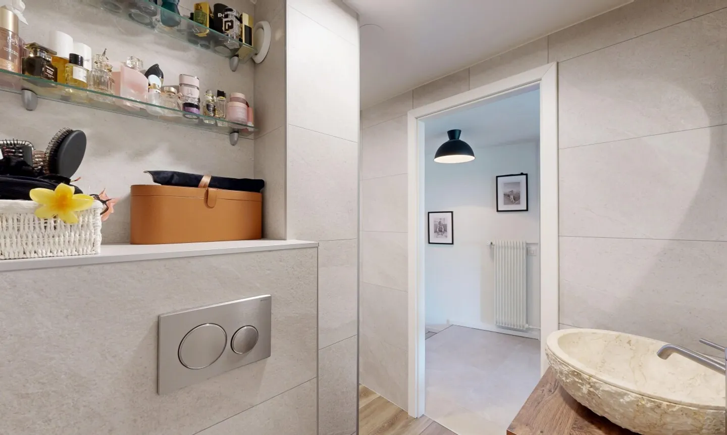 Superbo attico 3.5 stanze completamente ristrutturato a Borex - Foto 10 di 11