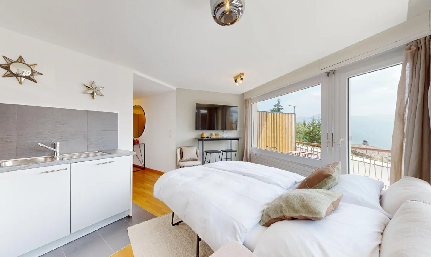 Superbo studio soleggiato a Crans-Montana - Foto 3 di 11