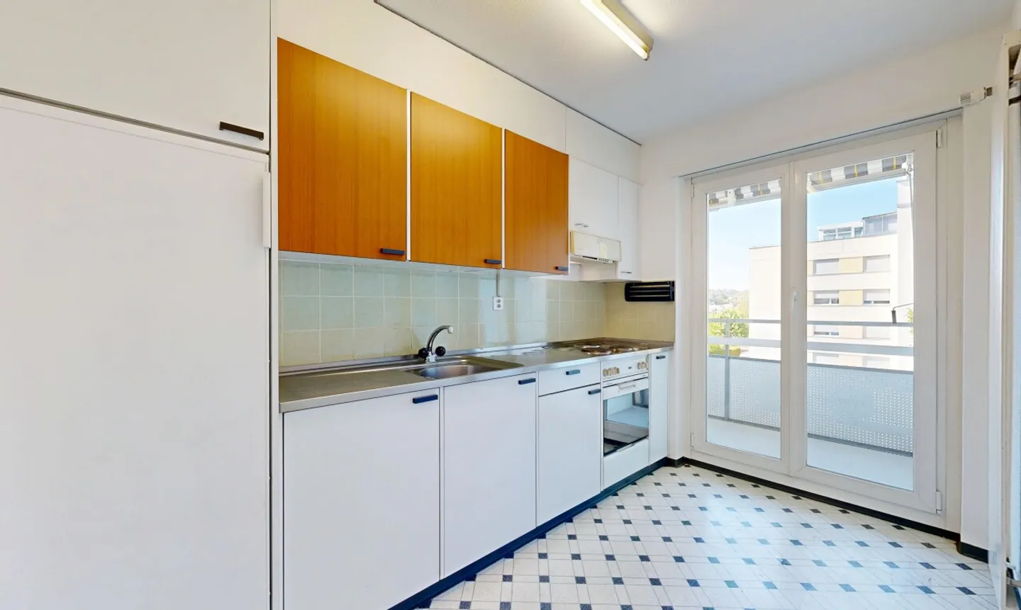 Appartement 3 pièces avec potentiel et belle vue sur la verdure - Photo 5 sur 11