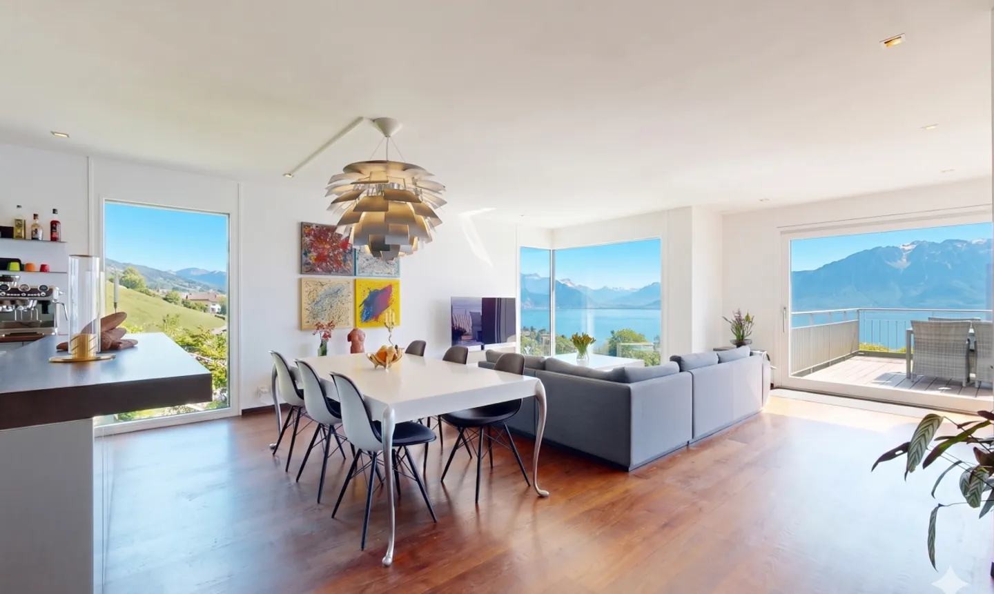 Exceptional panoramic view in the heart of Lavaux in La Conversion - Photo 5 of 13