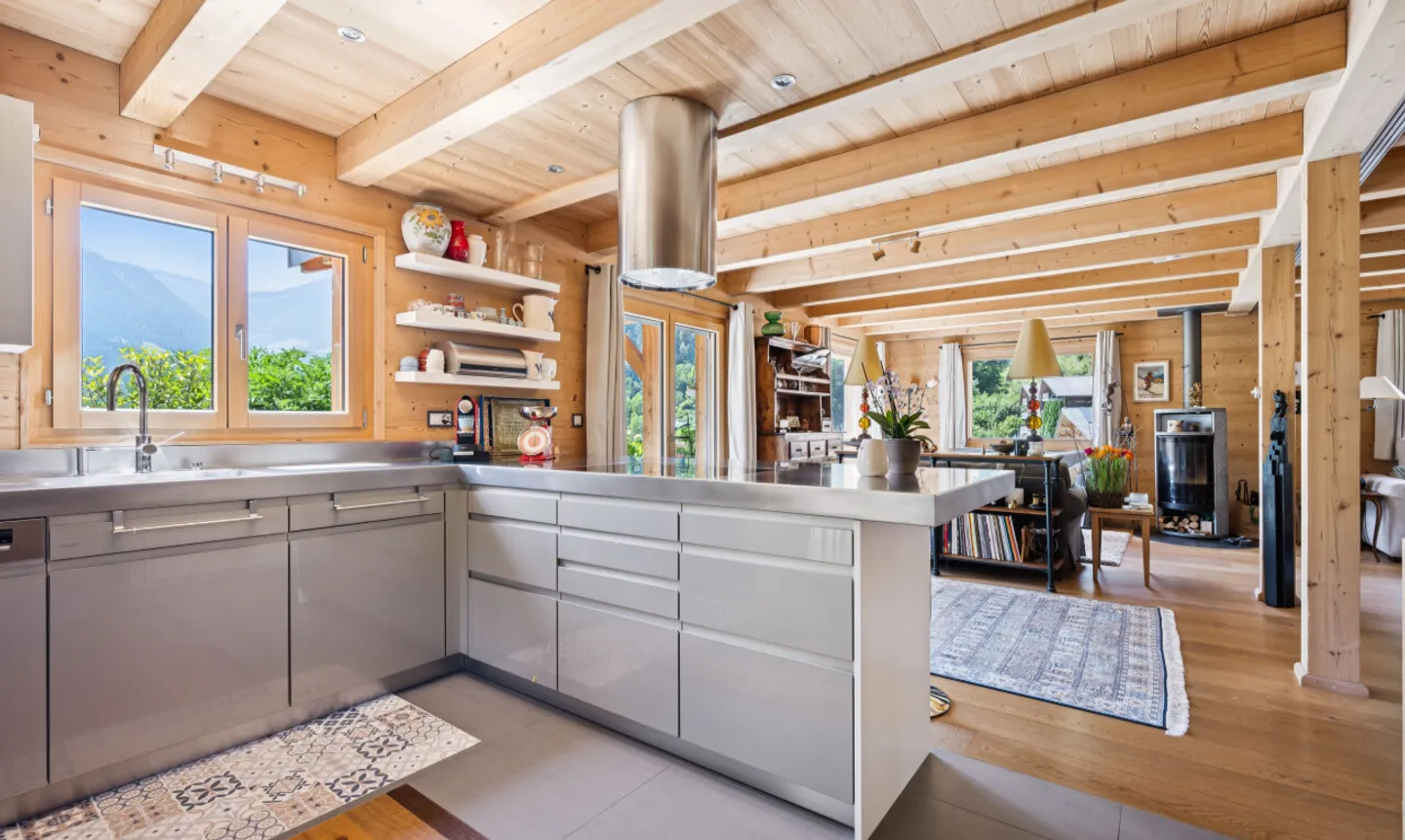 Chalet de charme + loft indépendant - vue sur les Dents du Midi - Foto 7 di 11