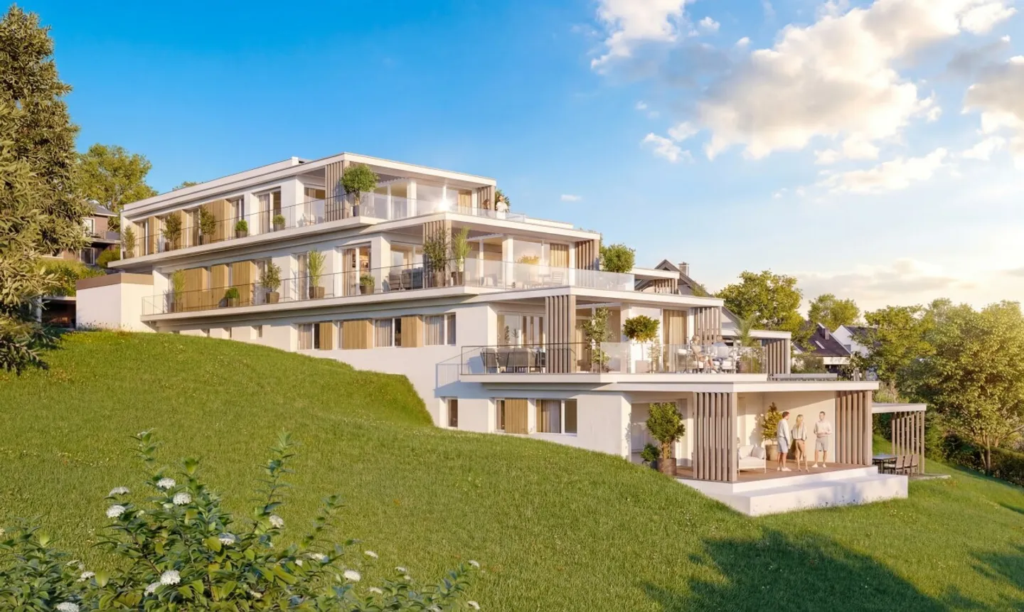 Splendido appartamento 3.5 di alta gamma con terrazza e vista lago - Foto 1 di 11