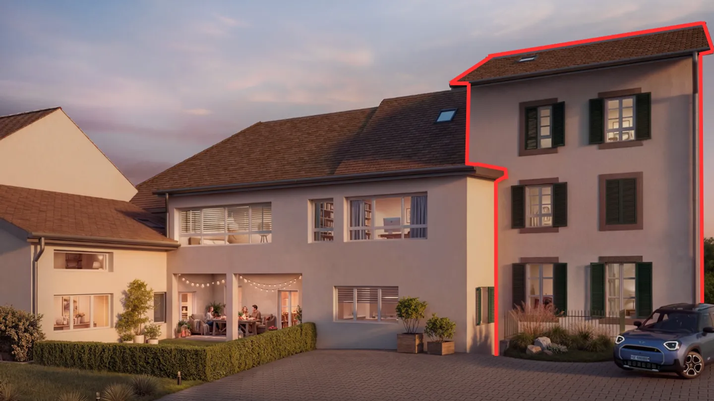 Triplex d’exception avec jardin privatif – 5,5 pièces - Foto 1 di 12