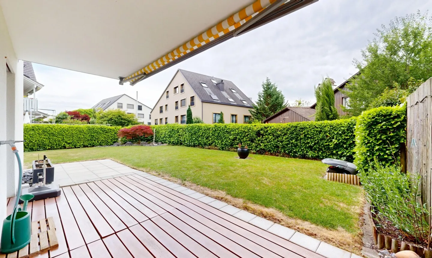 Luxus Gartenwohnung mit Extras - Foto 3 von 11