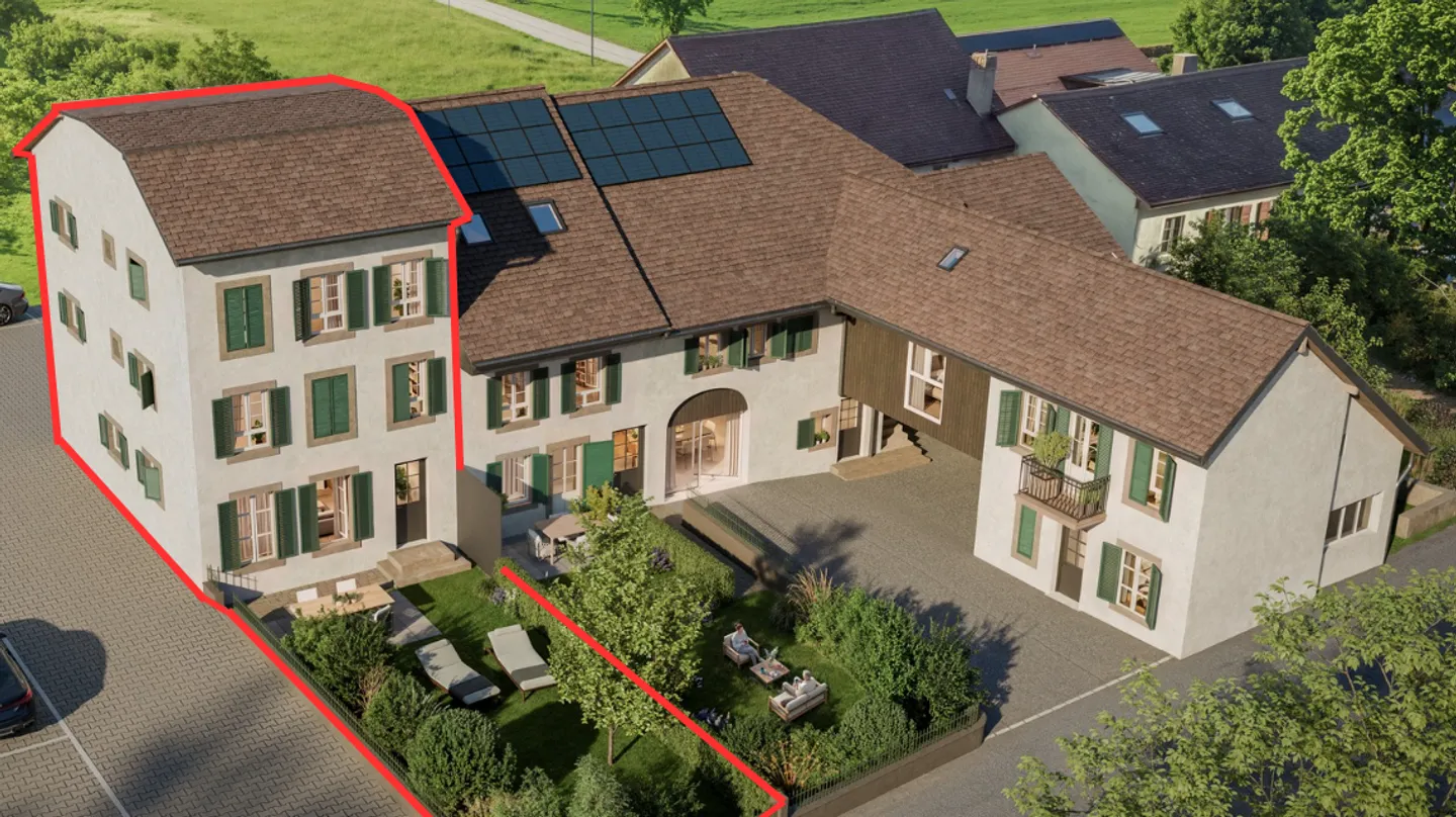 Triplex d’exception avec jardin privatif – 5,5 pièces - Foto 3 di 12