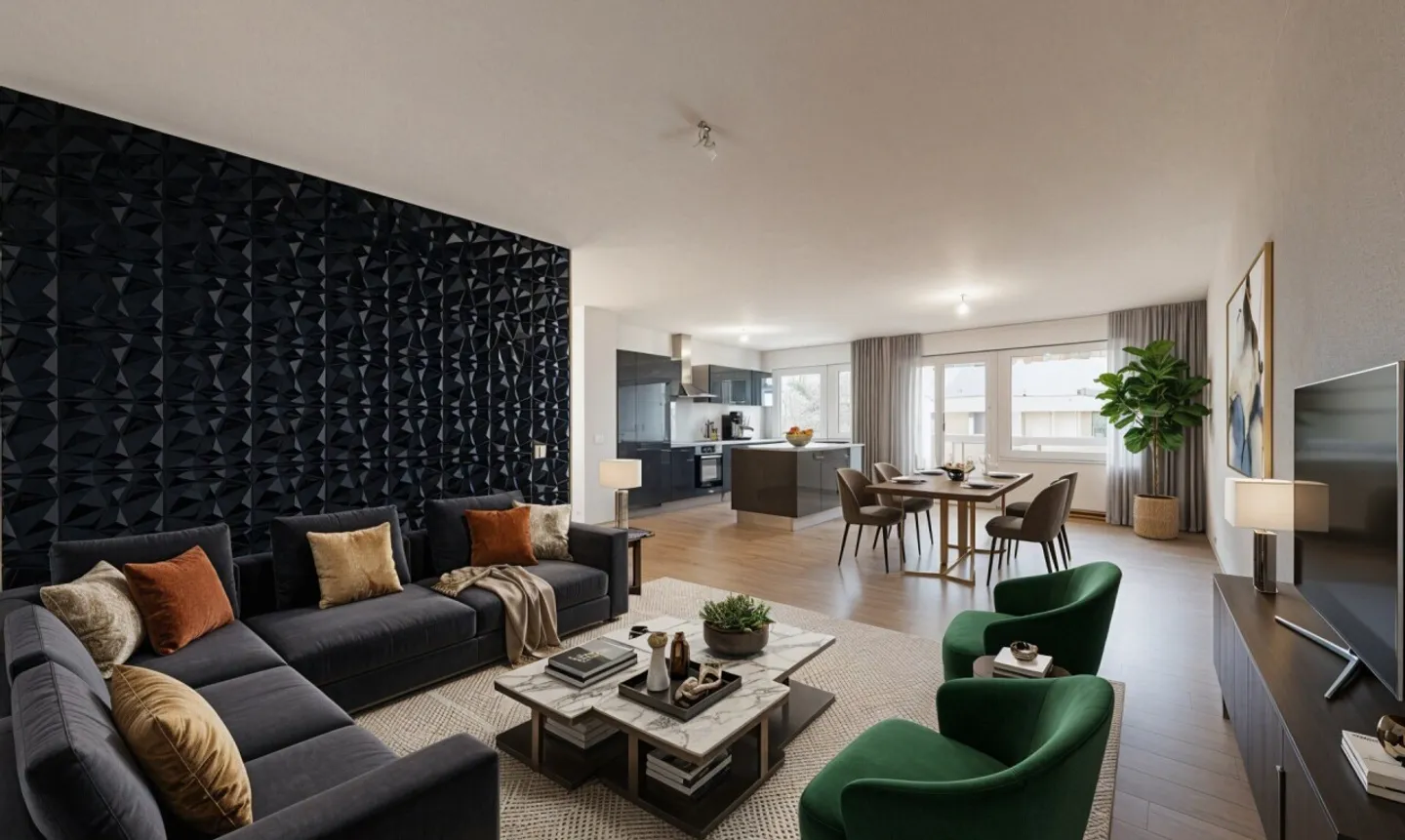 Appartement spacieux à Gland - Photo 3 sur 11