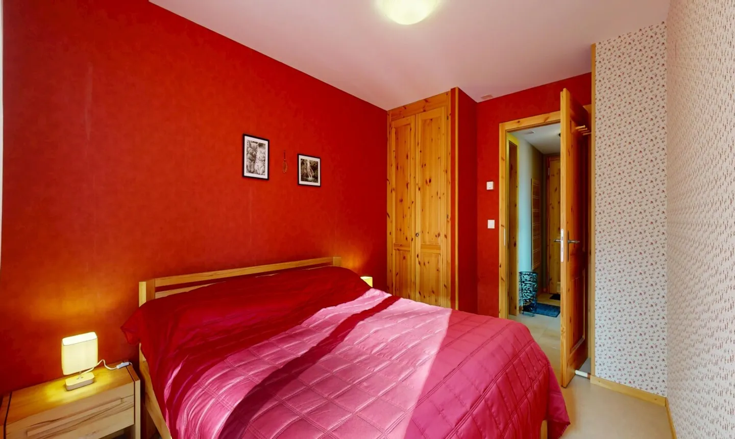 Luminoso appartamento di 2.5 locali con terrazza di fronte alle Dents du Midi - Leysin - Foto 5 di 11